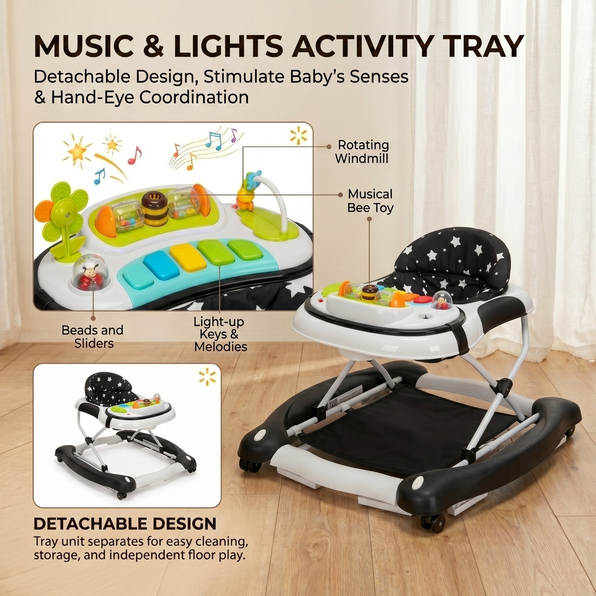 SIYI-MUSIC Baby walker