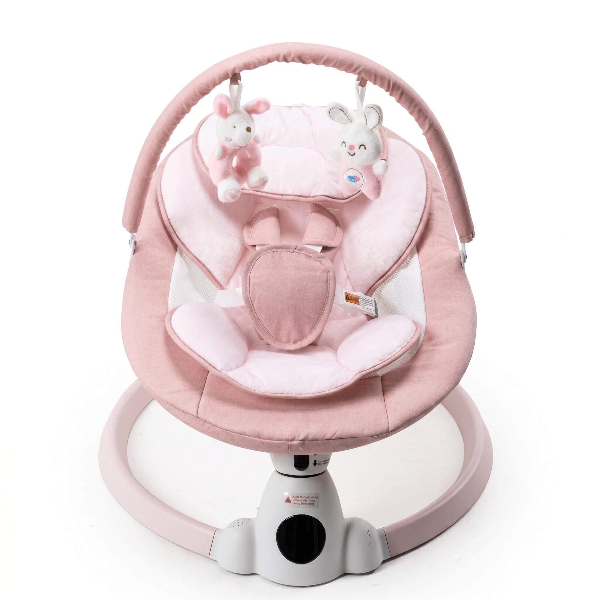 SY-Electric Baby Swing for Infants with Remote Control, Bluetooth, 5 Swing Speeds, Timer, 10 Lullabies, Interactive Toys, Side to Side Swing