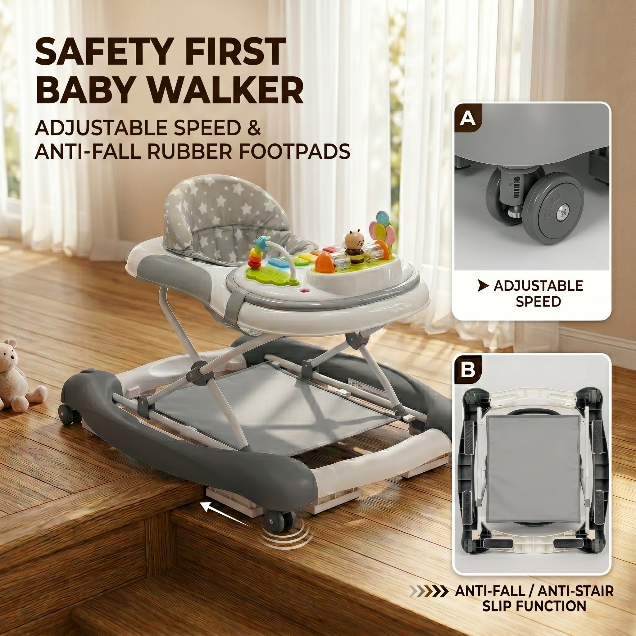 SIYI-MUSIC Baby walker
