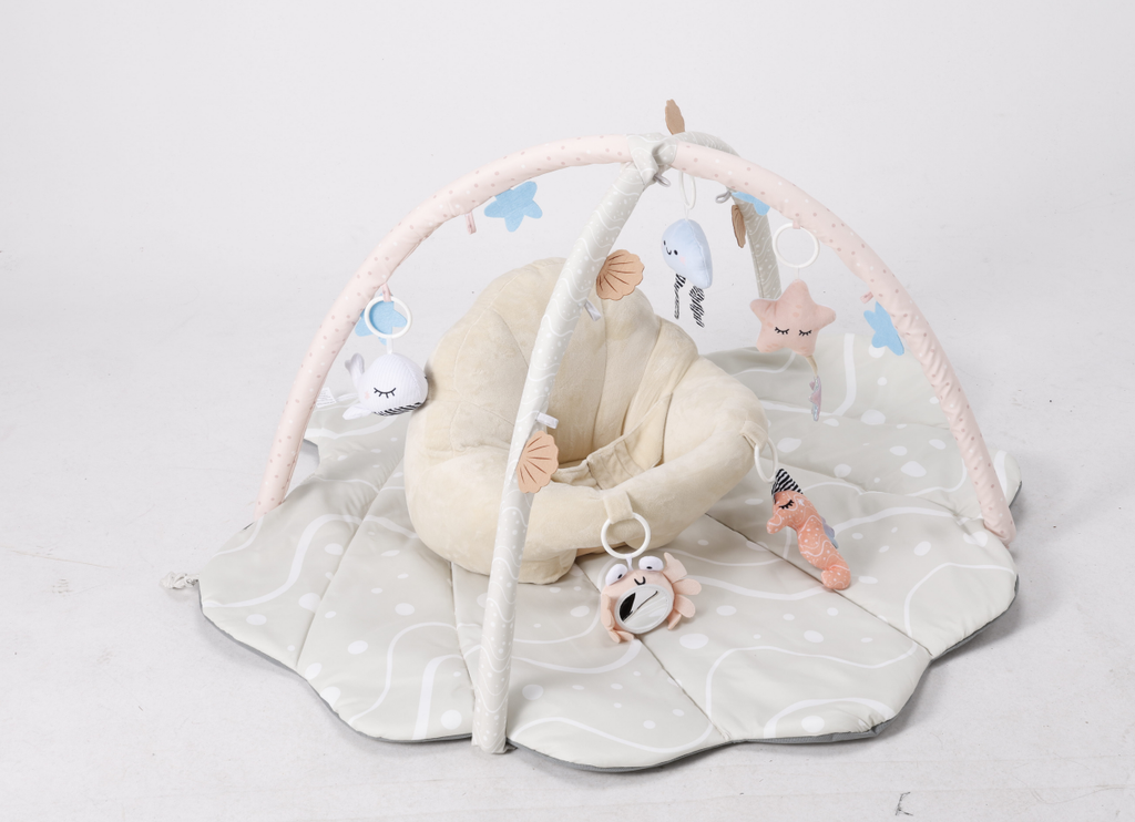 Baby Bassinet, Bedside Bassinet for Baby, Bassinet Bedside Sleeper with Mattress, Storage Basket and 4 Auto-Lock Wheels, Full-Mesh Sides, Bedside Mini Crib for Newborn (Beige)