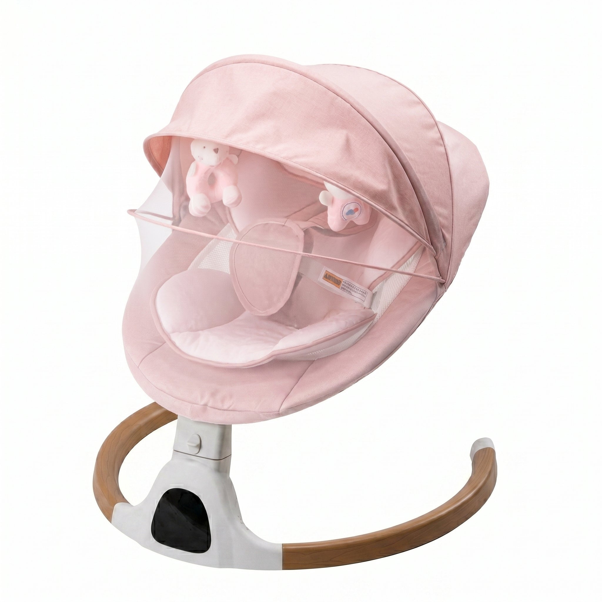 SY-Electric Baby Swing for Infants with Remote Control, Bluetooth, 5 Swing Speeds, Timer, 10 Lullabies, Interactive Toys, Side to Side Swing